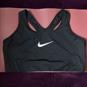 Nike Women's Black and White Sports Bra
